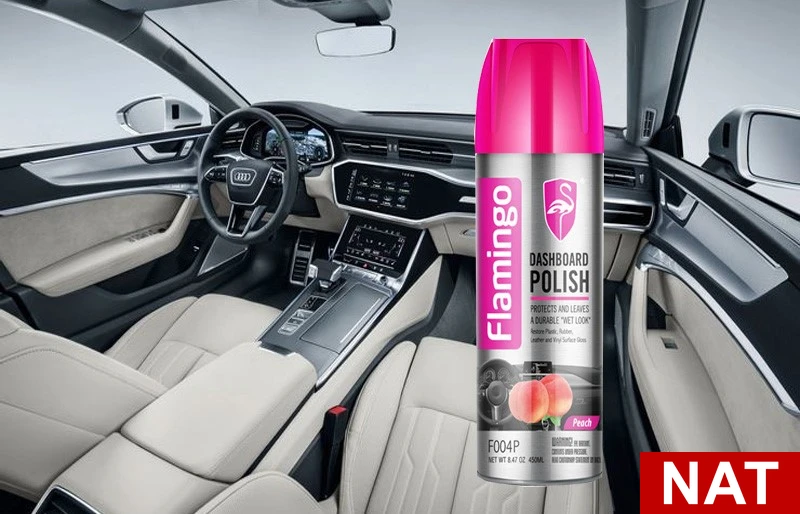 Chai xịt vệ sinh nội thất ô tô Flamingo