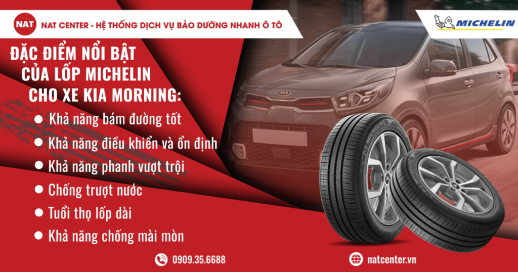 Các đặc điểm nổi bật của dòng lốp xe này