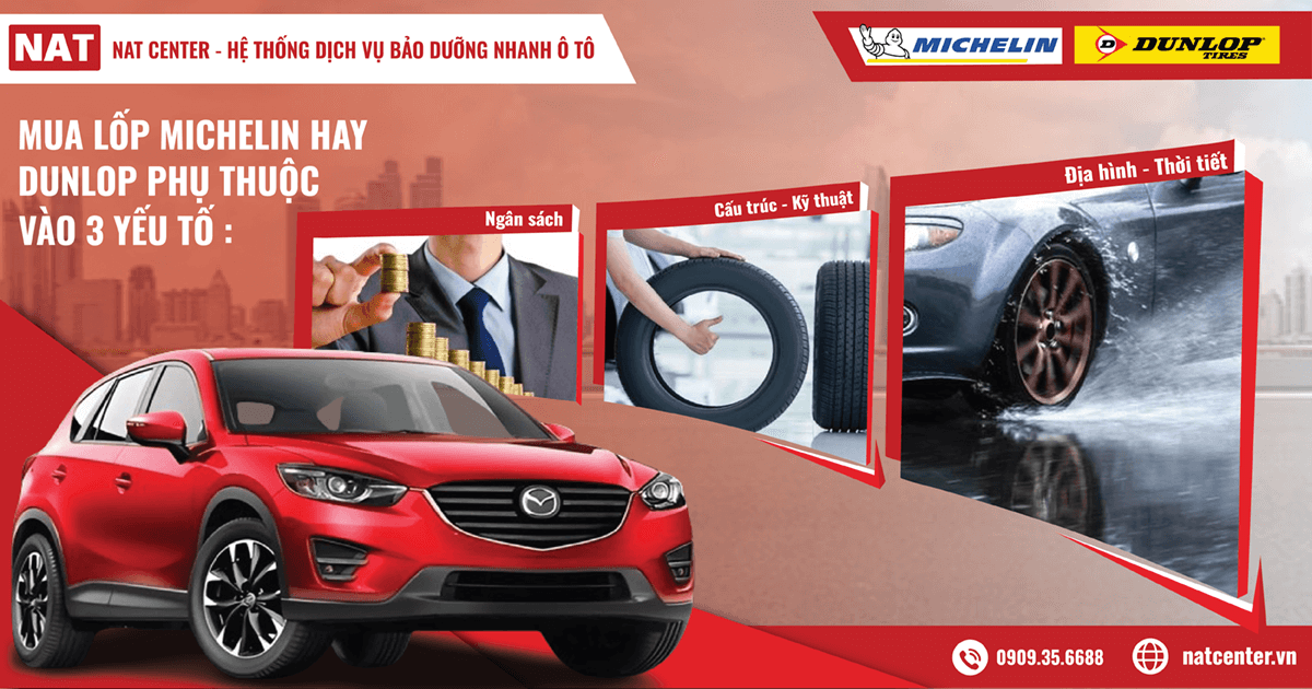 Các yếu tố cơ bản để chọn lốp Michelin Cerato phù hợp