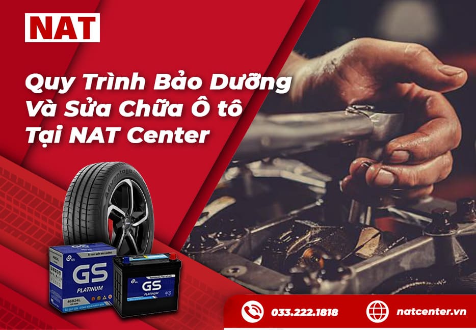 Quy trình bảo dưỡng và sửa chữa ô tô