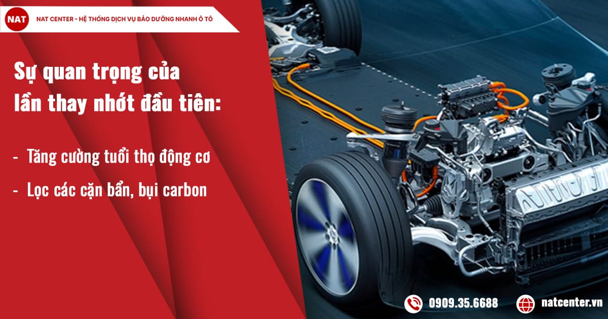 Sự lần đầu của lần thay nhớt đầu tiên