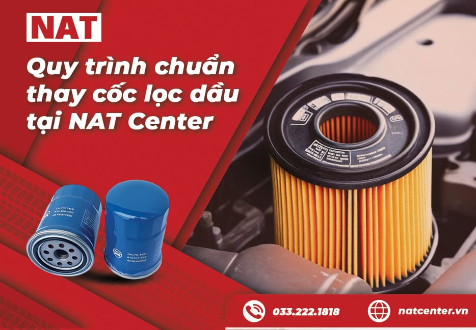 Quy trình chuẩn thay cốc lọc dầu
