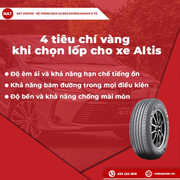 Lốp Xe Altis
