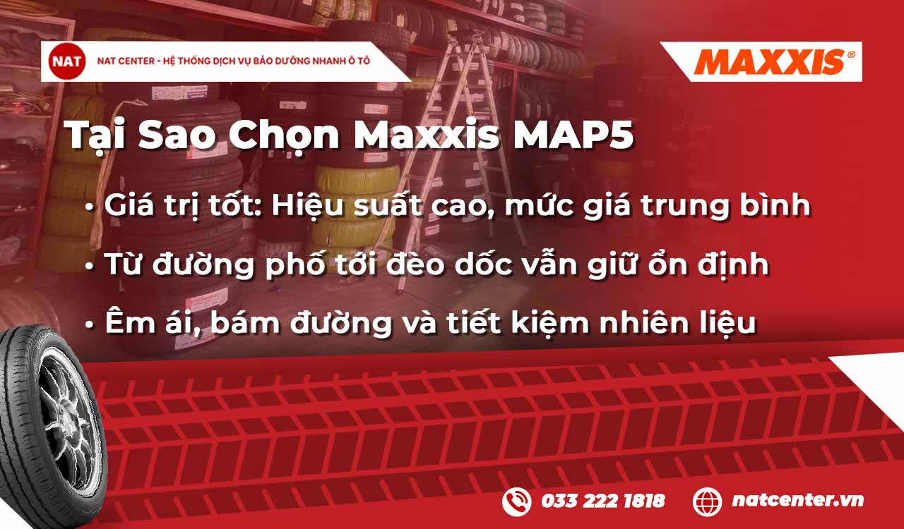 lốp Maxxis 205 55R16
