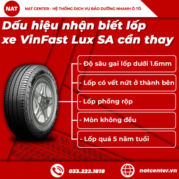 Lốp Vinfast Lux Sa