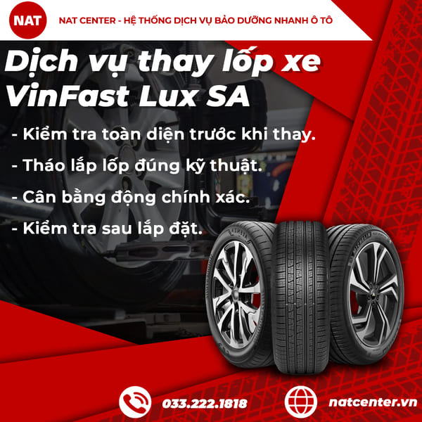 Lốp Vinfast Lux Sa