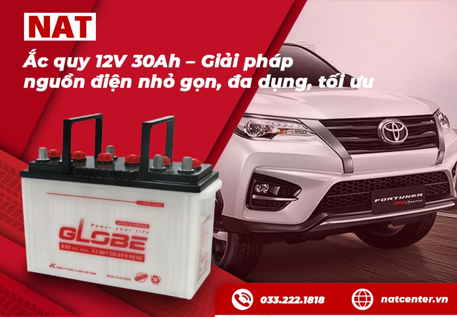 Ắc quy 12V 30Ah