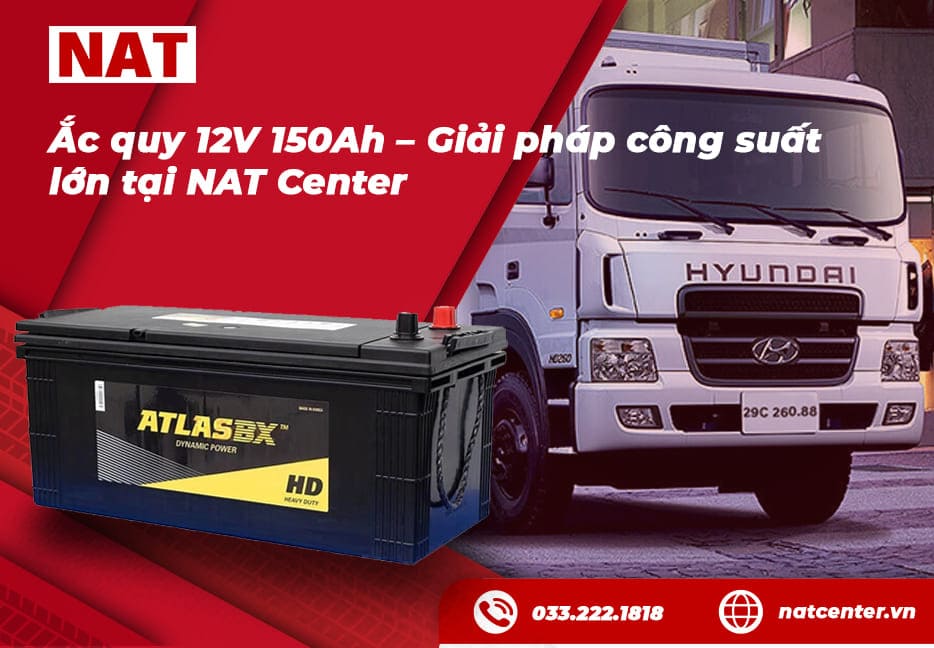 Bình ắc quy 12V 150Ah