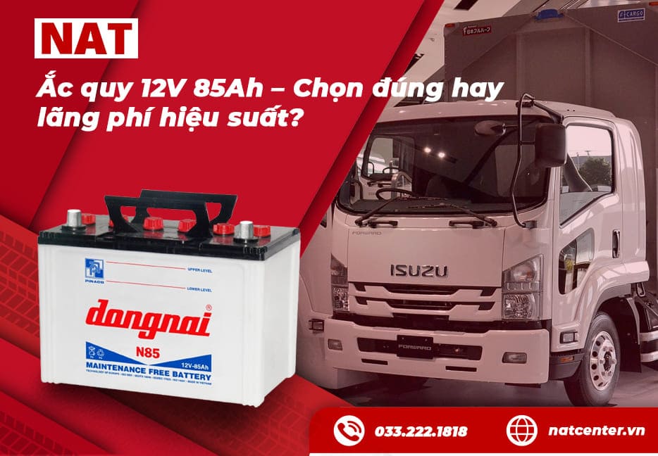 Bình ắc quy 12V 85Ah