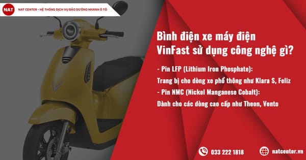 Bình điện xe máy điện VinFast sử dụng công nghệ gì?