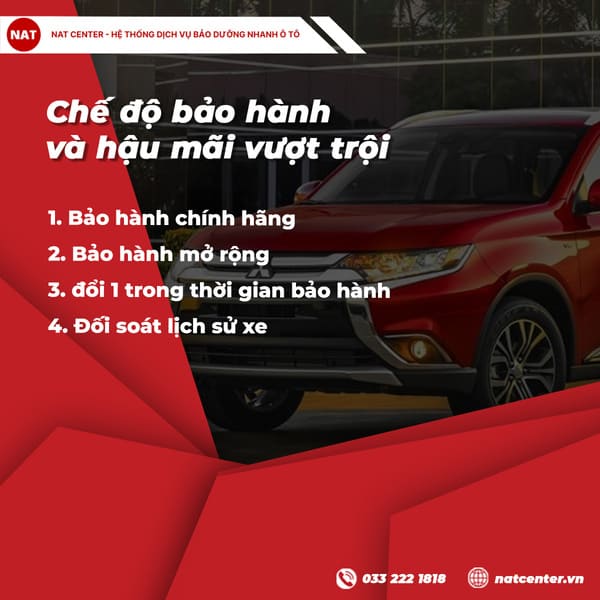 Chế độ bảo hành và hậu mãi vượt trội