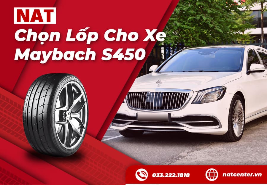 Lốp Xe Maybach S450 – Giải Pháp Êm Ái, Đẳng Cấp Cho Chủ Xe Sang