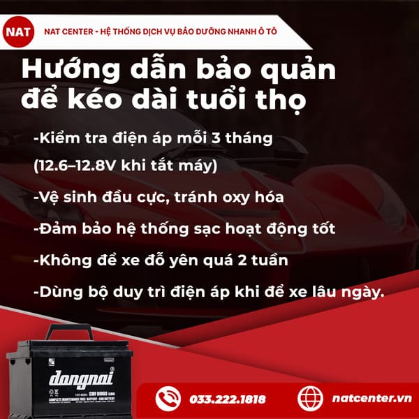 Hướng dẫn bảo quản để kéo dài tuổi thọ