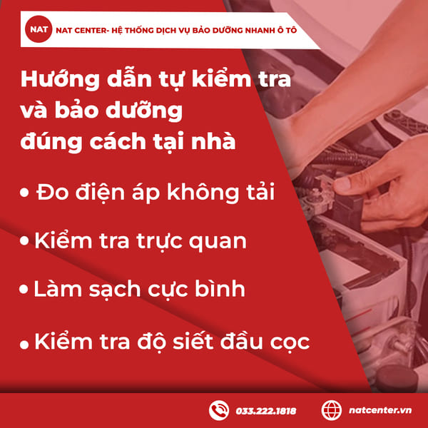 Hướng dẫn tự kiểm tra và bảo dưỡng đúng cách tại nhà