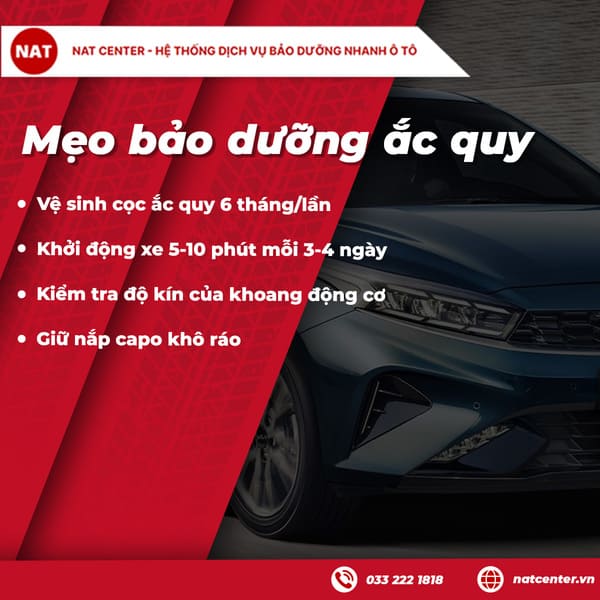 Mẹo sử dụng & bảo dưỡng để tránh hư hỏng