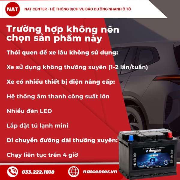 Trường hợp không nên chọn sản phẩm này – Cảnh báo từ chuyên gia của đơn vị NAT Center