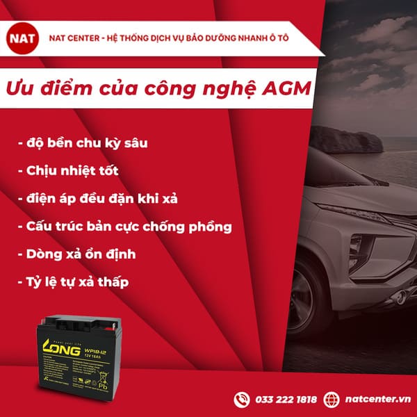 Ưu điểm của công nghệ AGM