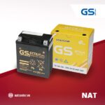 Bình ắc quy GS 12V 7Ah GT7A MF