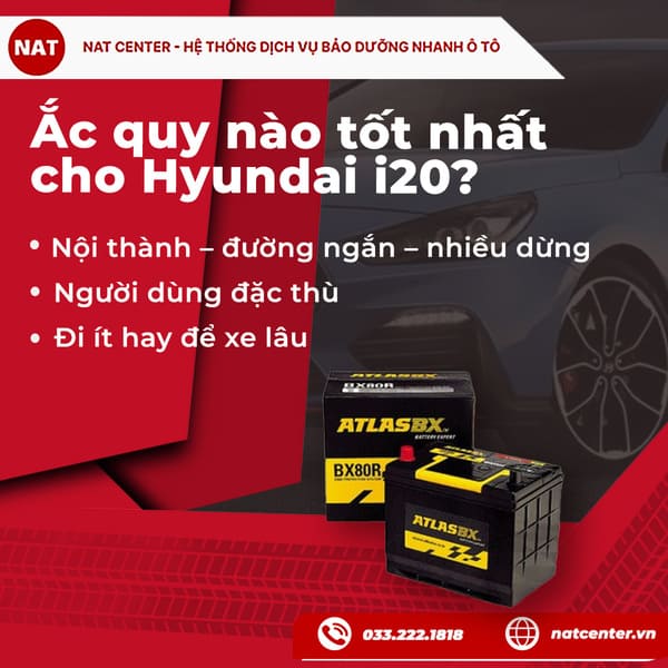 ắc quy xe hyundai i20