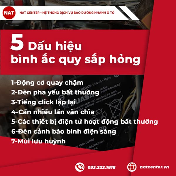 Bình Ắc Quy 12v 50AH