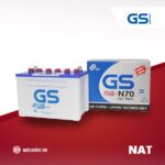 Bình ắc quy GS 12V 70Ah N70
