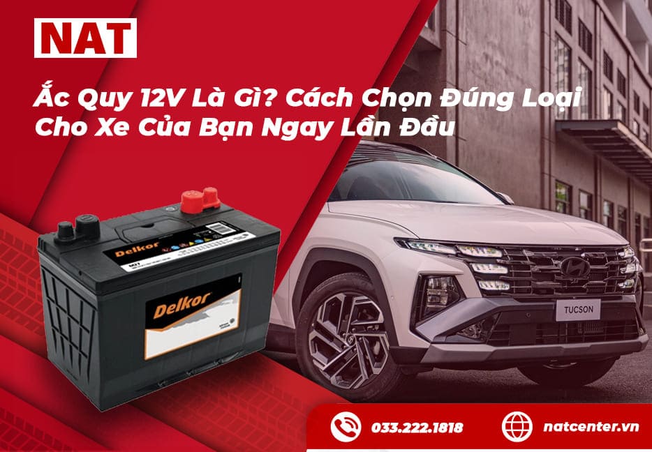 Bình ắc quy 12V