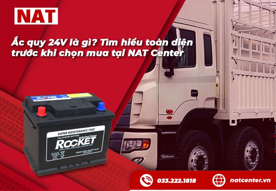 Bình ắc quy 24V