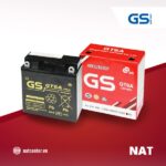 Bình ắc quy GS 12V 6Ah GT6A MF