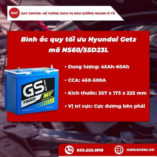 bình ắc quy xe getz