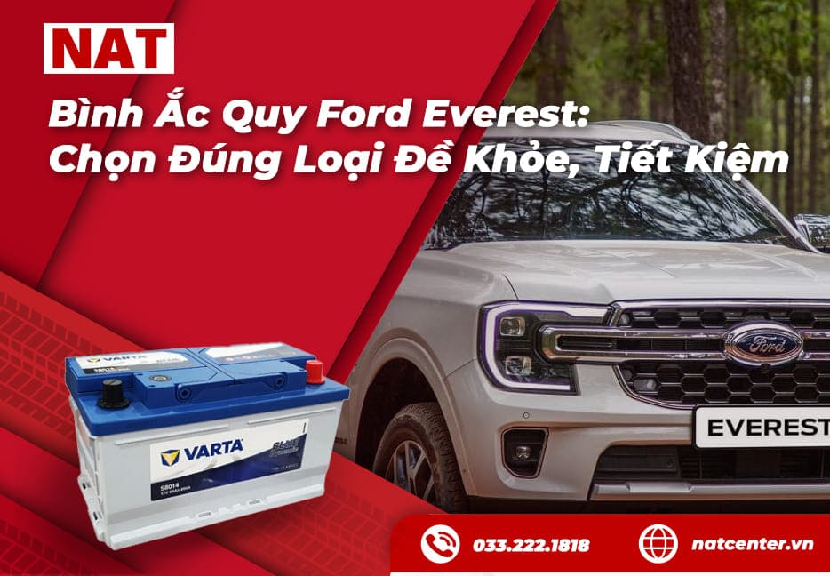 Ắc quy xe Ford Fiesta