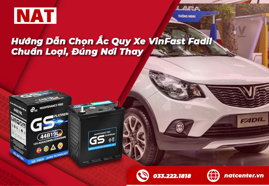 Giá bình ắc quy xe Vinfast Fadil