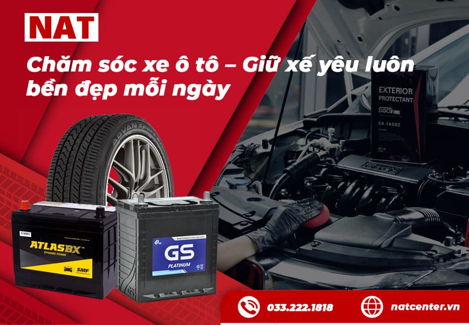 Chăm sóc xe ô tô - Giữ xế yêu luôn bền đẹp