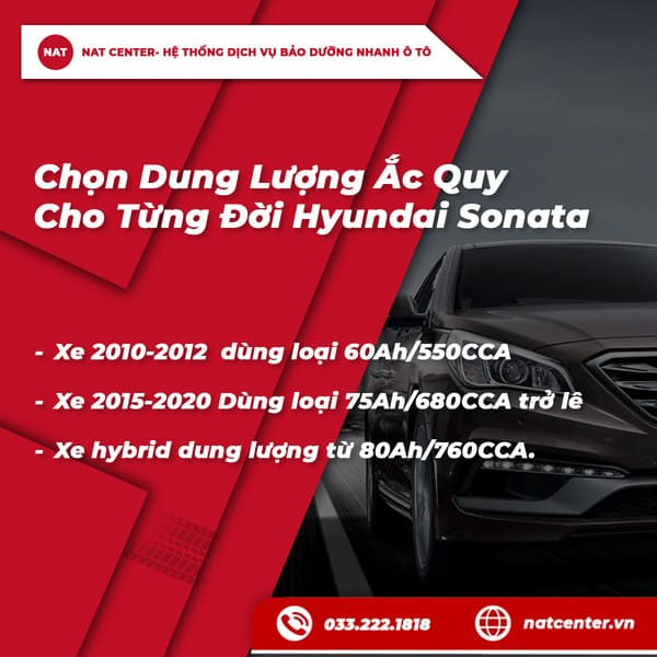 ắc quy xe hyundai sonata