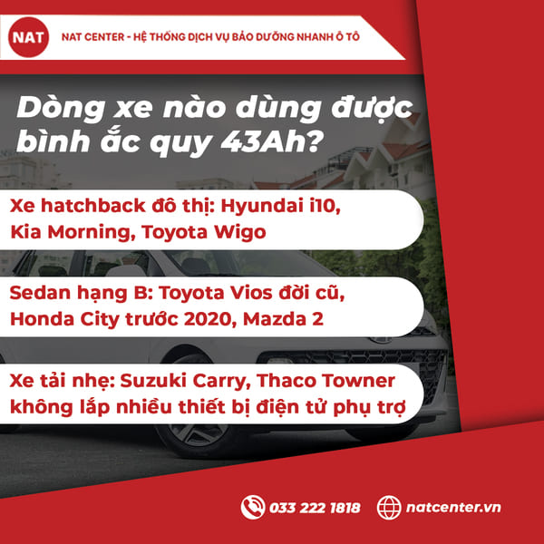 giá bình ắc quy 12v 43ah