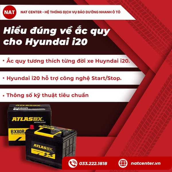 ắc quy xe hyundai i20