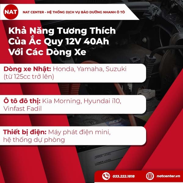 bình ắc quy 12v 40ah giá bao nhiêu