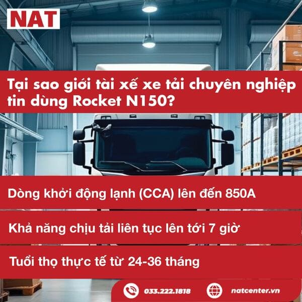 Giá Bình Ắc Quy 150AH Đồng Nai