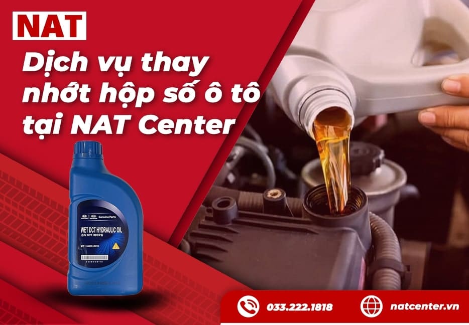 Dịch vụ thay nhớt hộp số ô tô