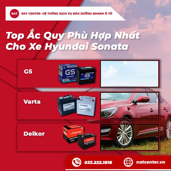 ắc quy xe hyundai sonata