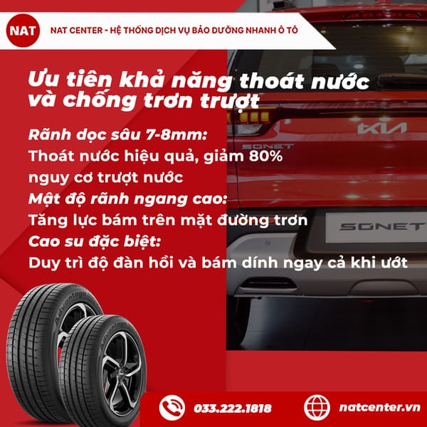 Ưu tiên khả năng thoát nước & chống trơn trượt