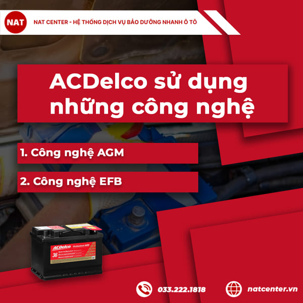 ắc quy acdelco