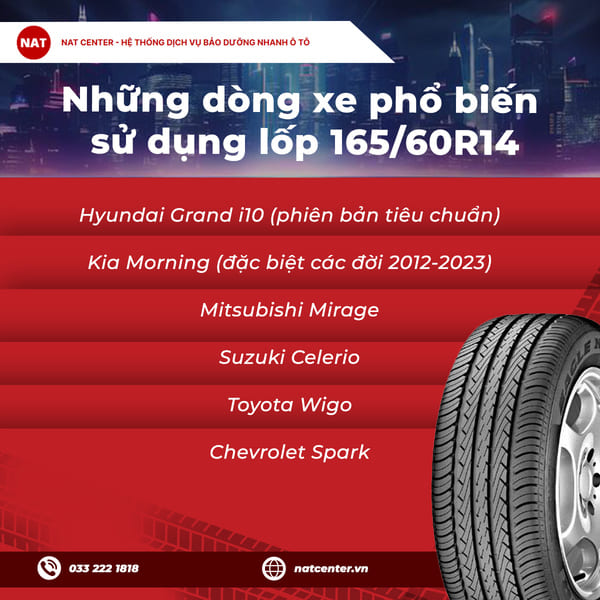 lốp 165 60r14