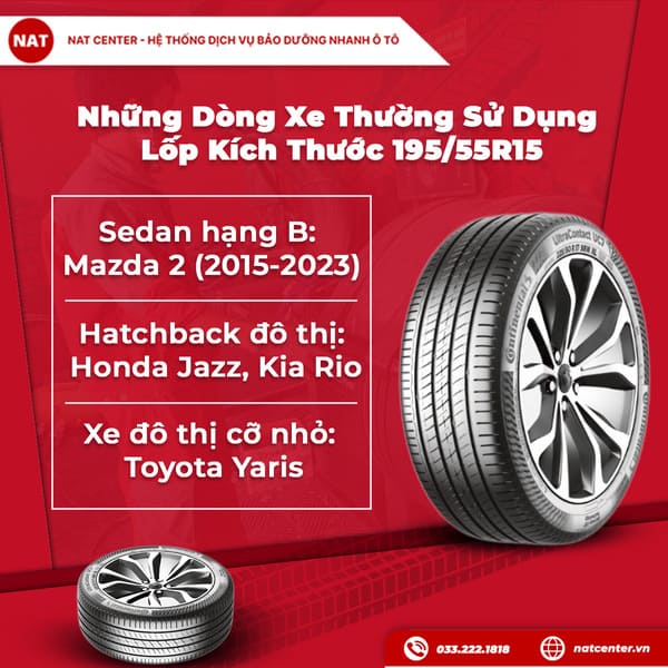 lốp 195 55r15