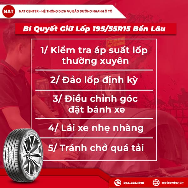 lốp 195 55r15