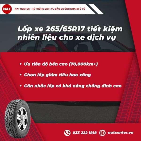 Lốp Xe 265 65r17
