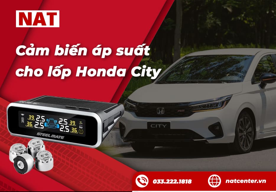 cảm biến áp suất lốp honda city