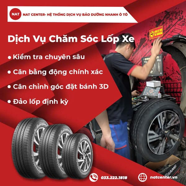 Dịch vụ chăm sóc lốp xe
