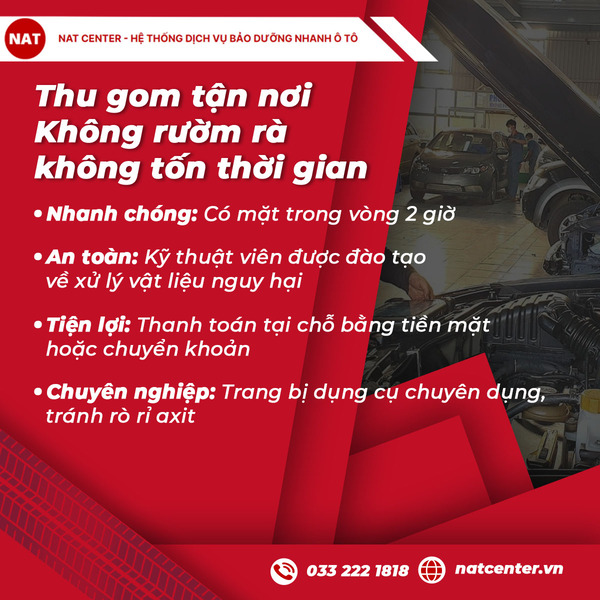 Thu gom tận nơi không rườm rà không tốn thời gian