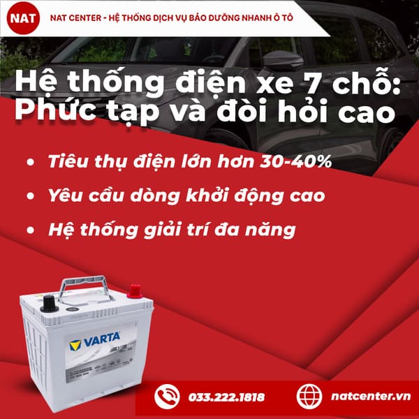 bình ắc quy xe 7 chỗ