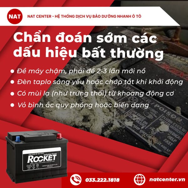 bình ắc quy xe 7 chỗ
